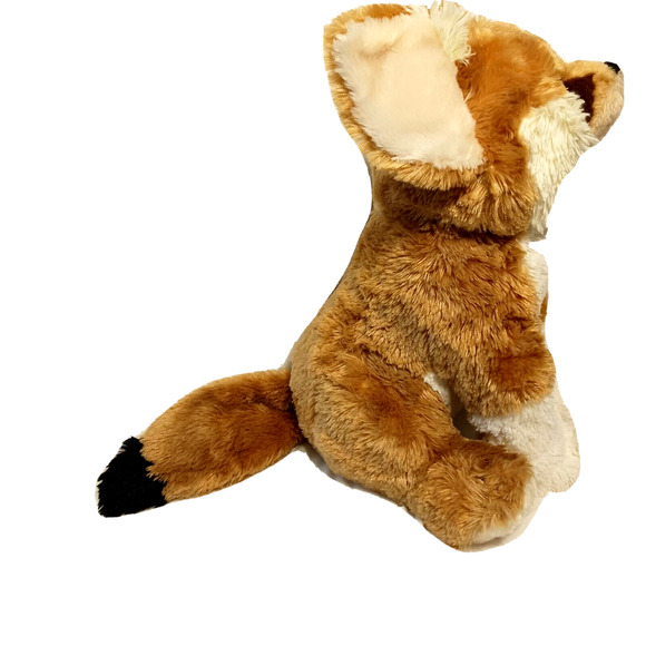 1972 Fiesta Vintage Realistic Red FOX Plush Stuffed Toy Large Ears Tail Standing - Picture 6 of 16